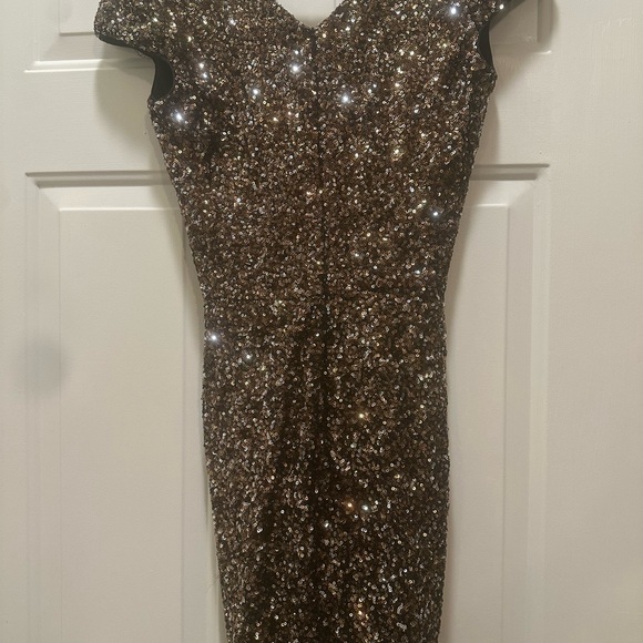 Sexy Dress The Population mini sequin cocktail dress. Size small. Worn once. - Picture 3 of 3